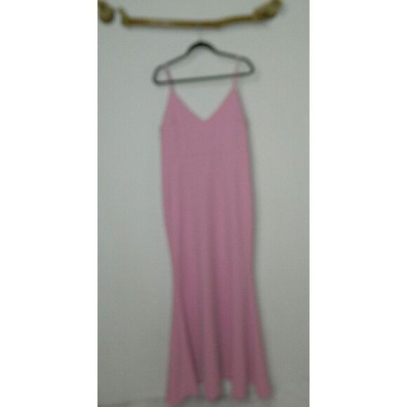 Lulu's Dress Infinite Glory Pink Maxi Dress Size X-Large - Picture 8 of 8